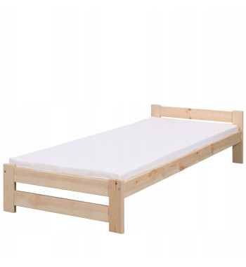 Łóżko 90x200 cm drewniane...