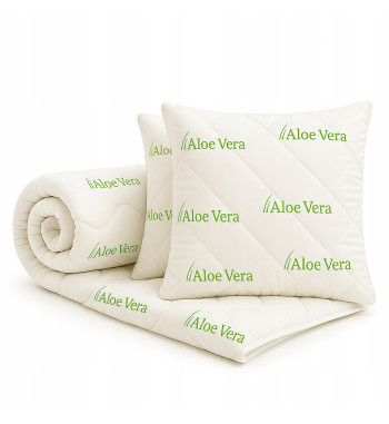 ALOES PODUSZKA KOŁDRA...