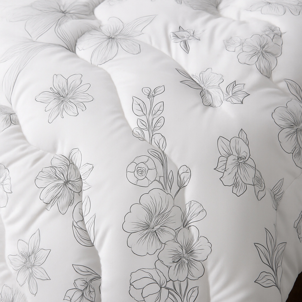 Komplet pościeli — zbliżenie wzoru