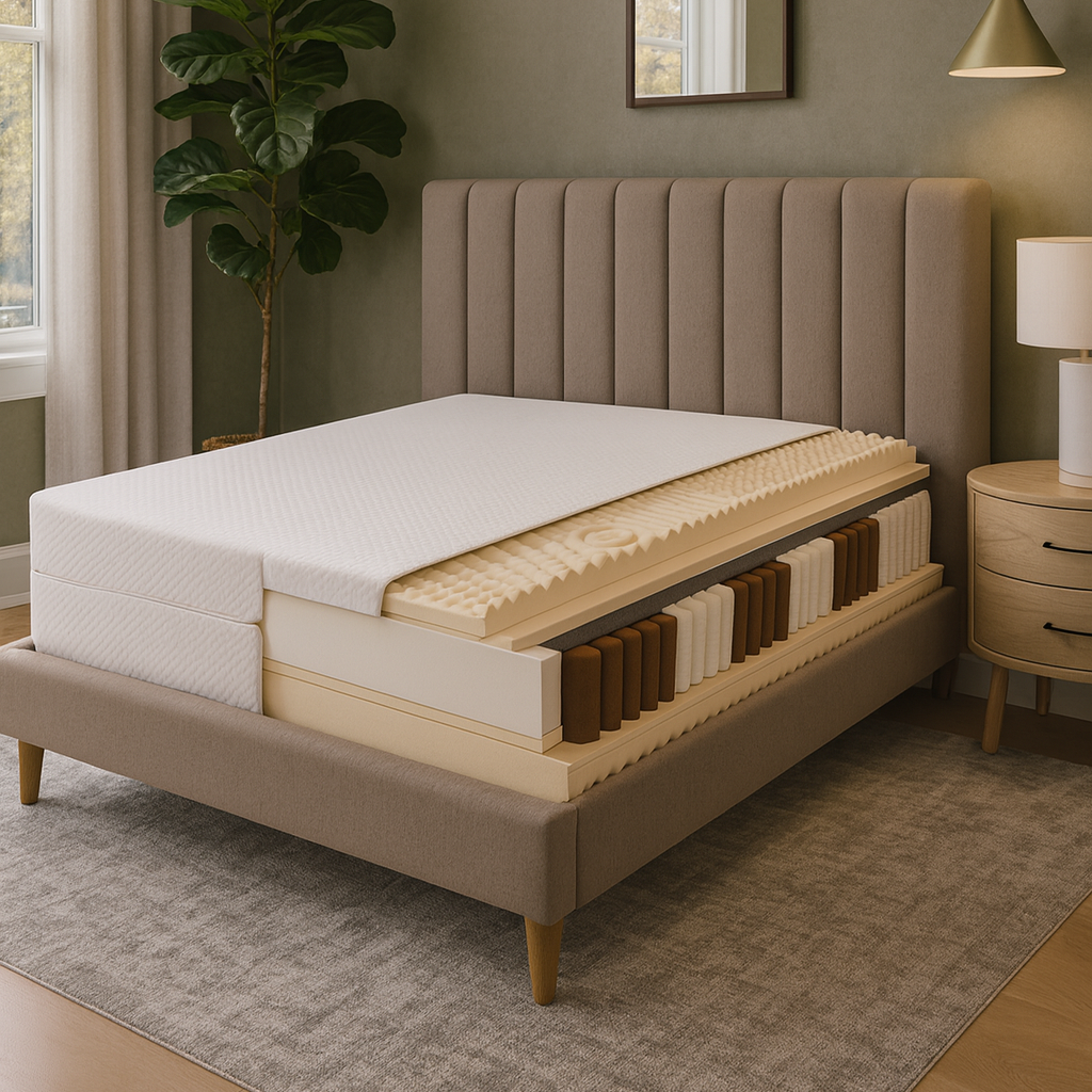 Warstwy materaca Noctura