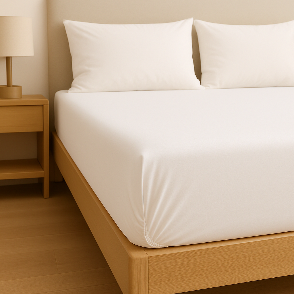 Prześcieradło jersey – detale