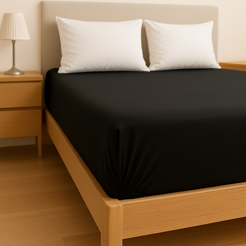 Prześcieradło jersey – detale