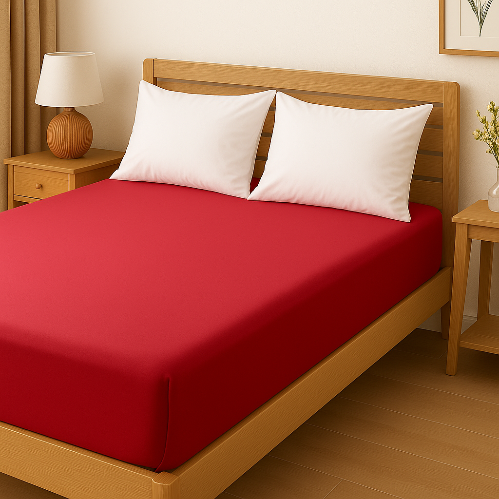 Detale prześcieradła — materiał i obszycie